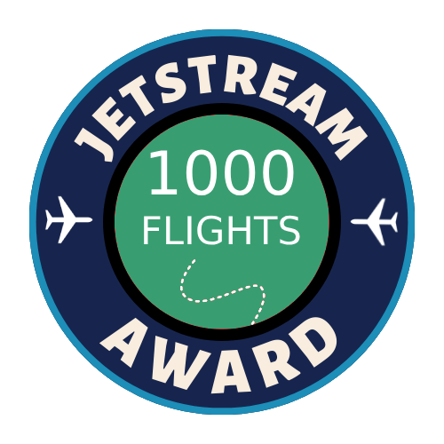 1000 Flights!